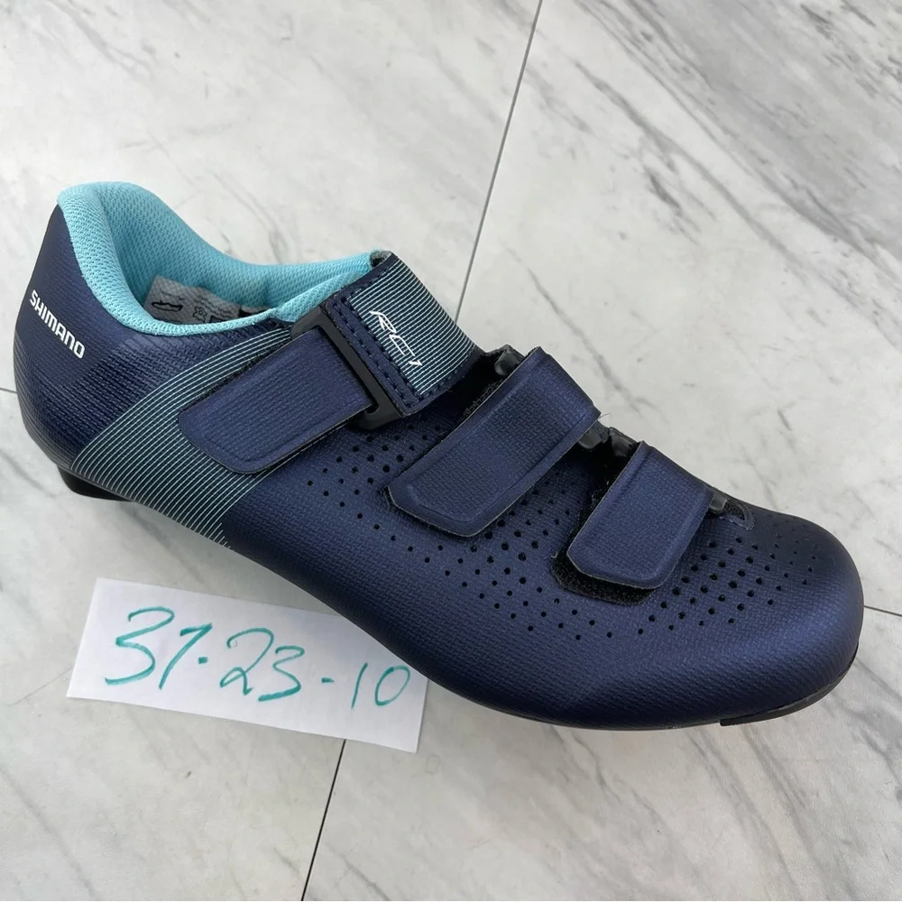 •Shimano Cycling Shoe RC1W Women's 37/6.5-7 Road SH-RC100W SPD-SL Navy Blue